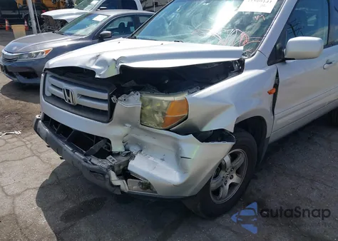 2006 Honda Pilot Ex-L from USA, damaged, VIN 5FNYF28526B015140